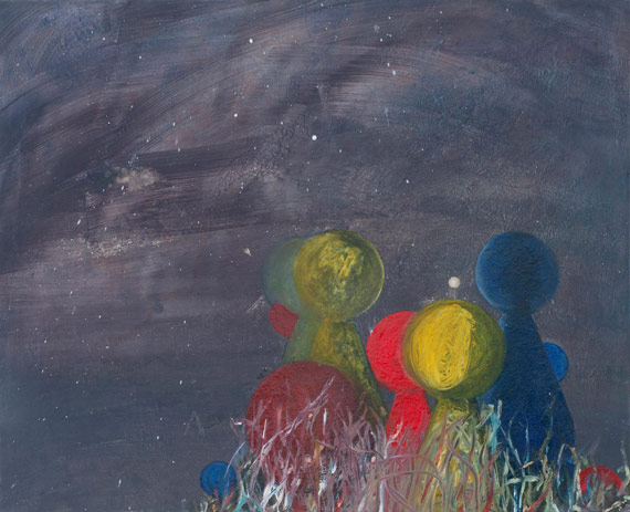 Waffenstillstand – Abschlussarbeit von Alexander Wessel, Kunstakademie Düsseldorf, Malerei Klasse Sigfried Anzinger